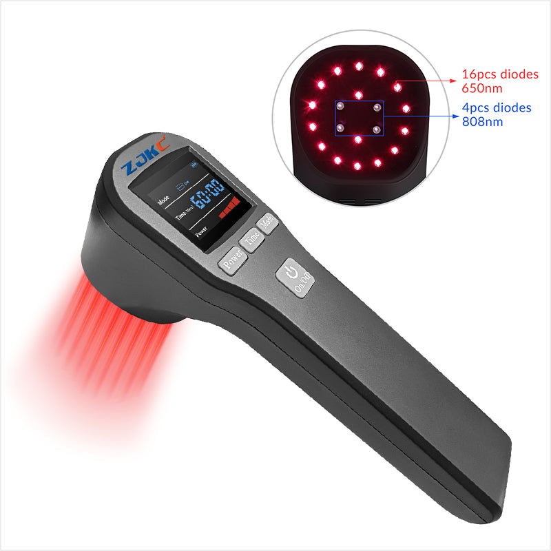 ZJKC Home use red infrared light 650nm 808nm mixed lllt therapi laser –  ZKZK_laser