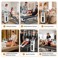Vier Wellenlängen von gemischten Hochintensitäts-Lasertherapie-Gerät auf dem ganzen Körper von verschiedenen Schmerzen, Entzündungen, schnelle Reparatur