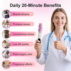 Vaginal Tightening Pelvic Floor Trainer Microcurrent Heat Therapy Muscle Repair