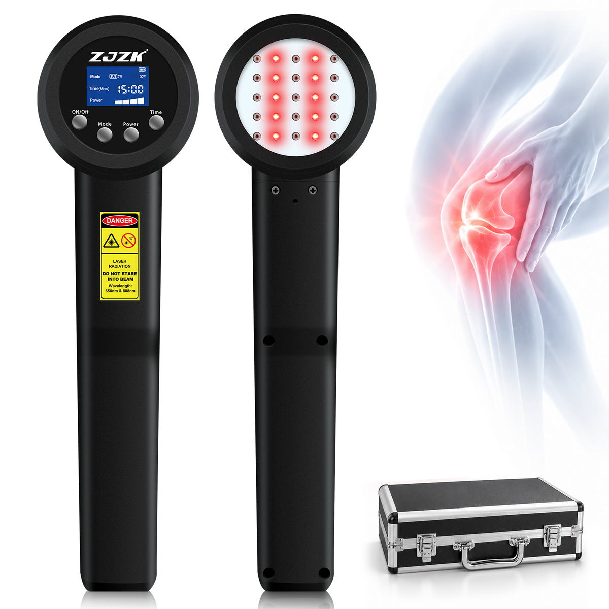 8W 10*650nm+15*808nm High-Power Dual-Wavelength Laser Therapy Device