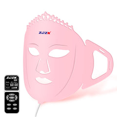 Red Light Therapy for Face ,Colorful Redlight Phototherapy Beauty Silicone Facemask Machine for Facial Care for Home, Salon, GYM, SPA