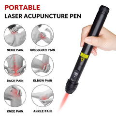 ZJZK 500mW 808nm Laser Acupuncture Pen for Pain Relief Therapy Acupoints Meridian