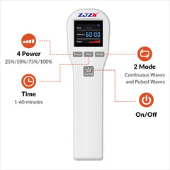 ZJZK Cold Laser Therapy Treatment - Professionals around the world use Low Level Laser Therapy to treat patients suffering from a range of pain conditions